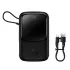 Baseus PPQD2-20i Pro 20000mah Fast Charging Power Bank Black